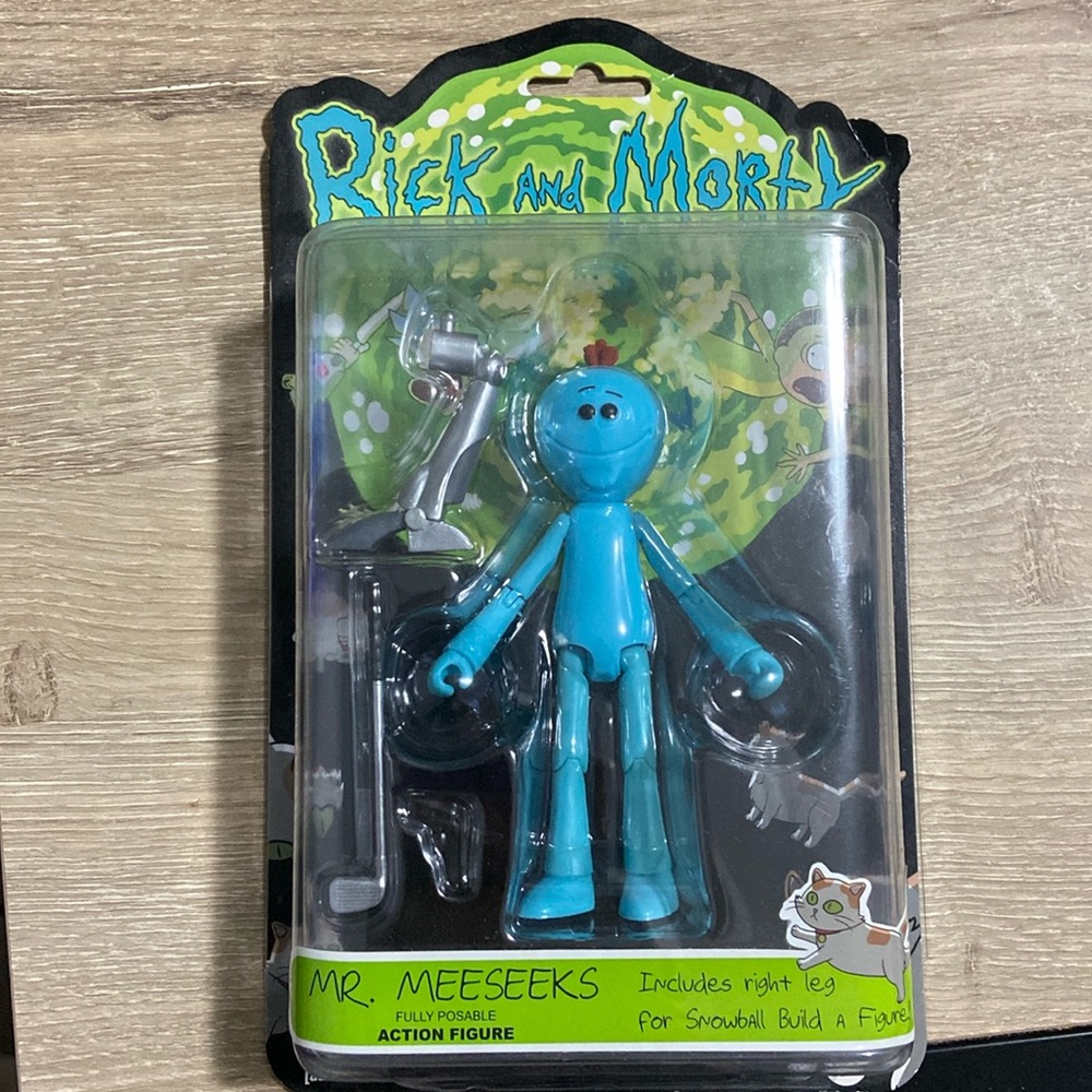 2017 Funko! Rick and Morty Series (Wave 1) Mr. Meeseeks Action Figure MIP